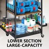 GILLAS Utility Tools Cart, Power Tool Organizer with Wheels for