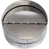Vent Systems 10'' Inch Backdraft Damper - Backflow Shutter -