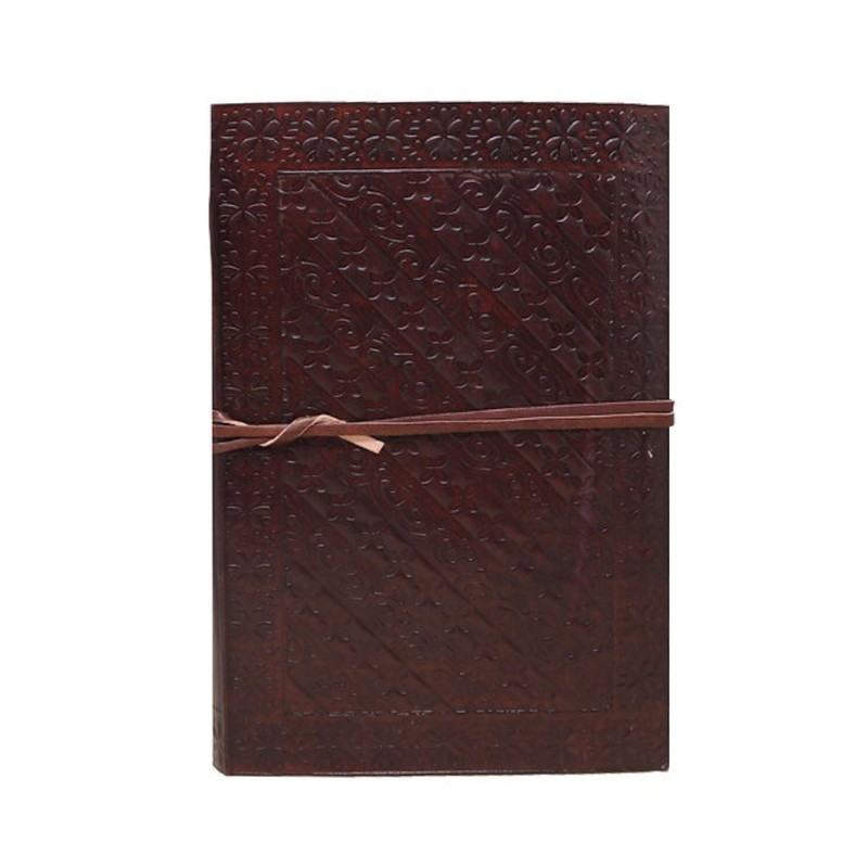 25 cm Blank Book Lapiz like blue stone grimoire leather
