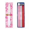 Tombow Pencil Celebration Pencil Set (10 Kakata Pencils, 2 Red