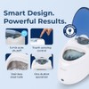 iSonic F3900 Ultrasonic Cleaner for Dentures, Retainers, and Mouth Guards,
