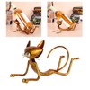 Cat Wine Holder Innovative Modern Style Decorative Metal Cat Shaped