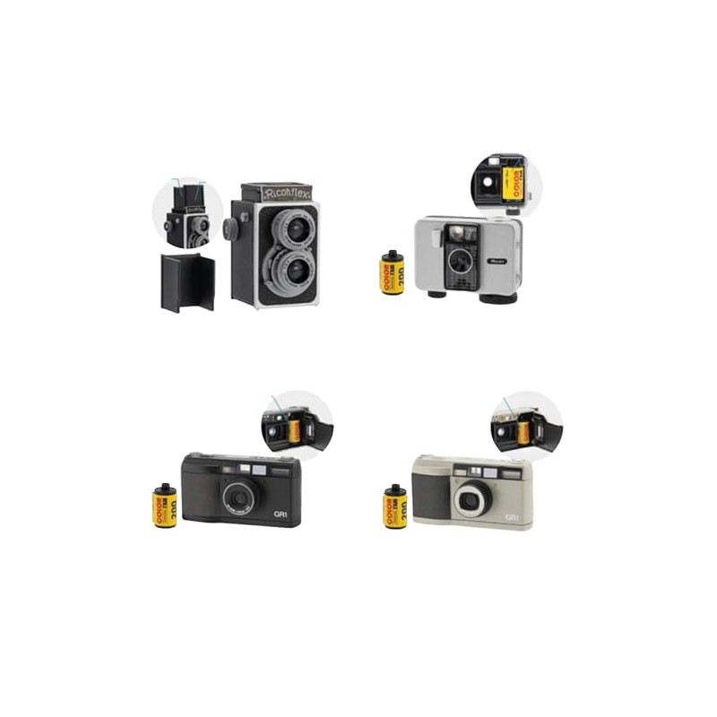 Ken Elephant Camera Miniature Collection x 4 Types Set, Full