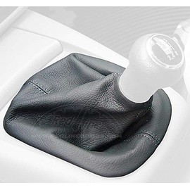 RedlineGoods Shift Boot Compatible with Volkswagen Passat B5 1997-2004. Black/Blue Thread