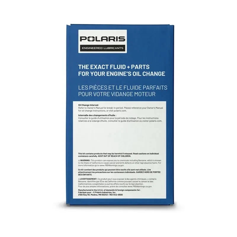 Polaris Full Synthetic Oil Change Kit | 2890056