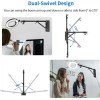 universal 51"/71" Triangle Wall Mount Boom Arm Stand For Extensions