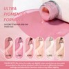 Beetles Esmalte en Gel Jelly Nude, Kit de 6 Colores