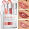 Plumping Lip Glow Oil Set Moisturizing Tinted Lip Oil with