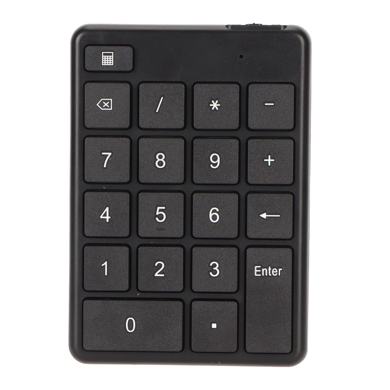 Bluetooth 5.1 Numeric Keypad 19 Keys Ergonomic Number Pads Battery