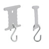 wamovo Awning S-Hooks Set of 6 Suitable for 5/6 mm