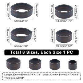 SUPERDANT Leather Hole Punch High Carbon Leather Die Cutter Stainless Steel Hollow Punching Tool Cutting Mold Punching Die Set for Handmade DIY Craft Cutting Dies Cutter Tool Mold Set