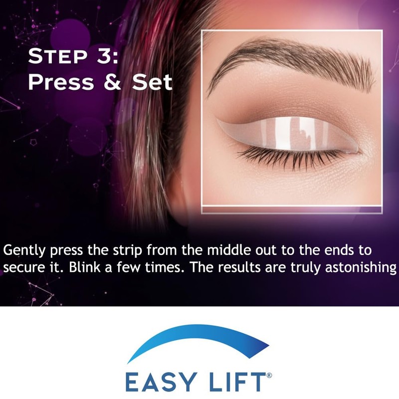 EasyLift The Original 60 Second Eye Lift Strips | Instant