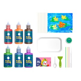 Water Marbling Paint Hand Eye Coordination Vibrant Colors Safe Hydro Dipping Kit for Education Craft DIY 6 Colors