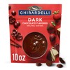 GHIRARDELLI Dark Chocolate Flavored Melting Wafers, 10 oz Bag –
