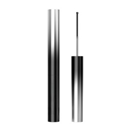 Wasserfeste Bügelmascara für feine, kurze Wimpern, schwarz, Metallstab, wischfest, schwungvoll und lang anhaltend, kein Abblättern, kein Verklumpen, ganztägig tragbar, volumengebend