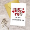 Qiliji Qiliji Dirty Valentine's Day Card for Husband Boyfriend Fiance,