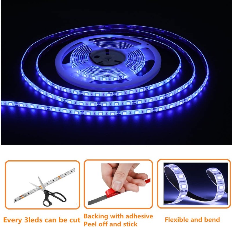 25FT RV Underglow Led Lights Kit, 12V Camper Underbody Lights