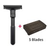 Men’s Double Edge Safety Razor for Wet Shaving – Zinc