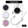 YFANITI Foldable Purse Hook for Table,3 PCS Handbag Storage Folding