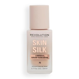 Makeup Revolution, Skin Silk Serum Foundation, Light to Medium Coverage, Contains Hyaluronic Acid, F5, 23ml