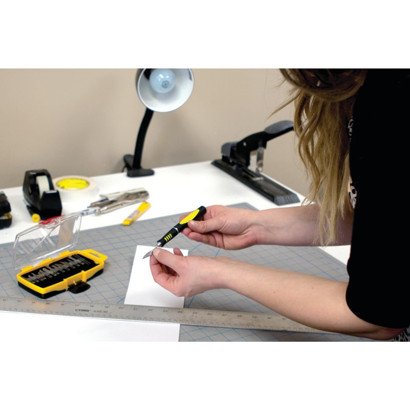 Performance Tool W9170 Precision Hobby Knife Set - 14 Blades