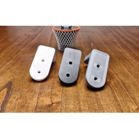 Coors Single beer tap handle display, wall mount hanger, low profile, sturdy