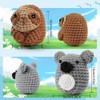 TIKA 4‑Pack Beginner Crochet Kit – DIY Animal Crafts with