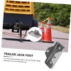 Gatuida Trailer Jack Foot Pad Stabilizer Heavy-Duty Bracket for Trailer