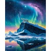 Starry Night Paint by Numbers Kit for Adults Beginner Polar