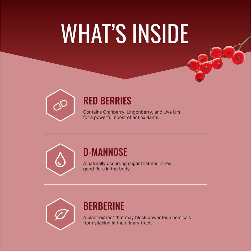 Approve Science® Uritrac™ - UTI Support - Cranberry, D-Mannose, Lingonberry