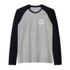 Israel flag, star of David, Judaism, support, solidarity Raglan Baseball