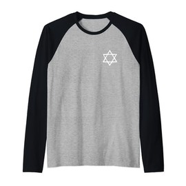 Israel flag, star of David, Judaism, support, solidarity Raglan Baseball Tee