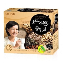 Damteo 담터 호두 아몬드 율무차 맛있는 15T Damteo Walnut Almond Job's Tears Tea Delicious 15T