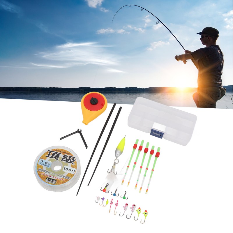 Mini Winter Ice Fishing Rod Pole Tip Rod Top Fishing