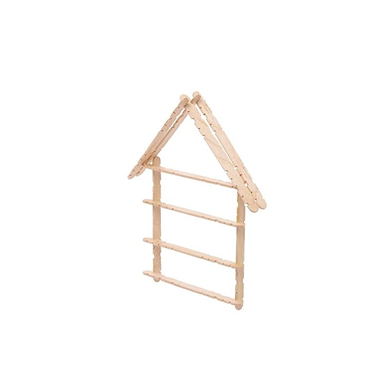 Baker Ross FE332 Natural Wooden Construction Sticks - Pack of