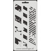 Scrapbooking Stencil S-022 20cm X 10cm