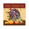 Happy Thanksgiving Pumpkin Turkey Wood Sign Classic Maple Leaves Wall