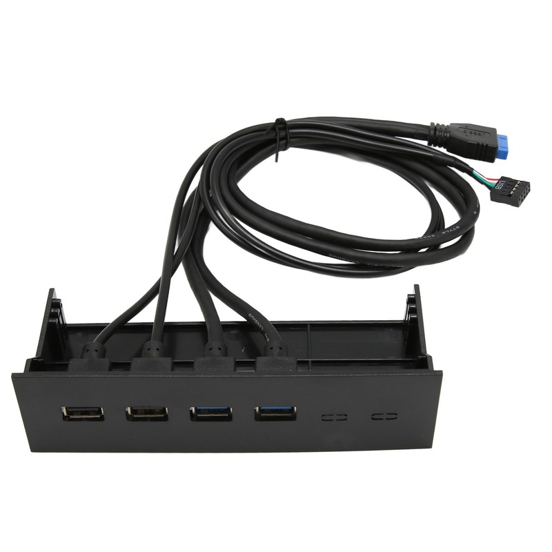 5.25in USB 3.0 Front Panel Hub 4 Ports 5Gbps High