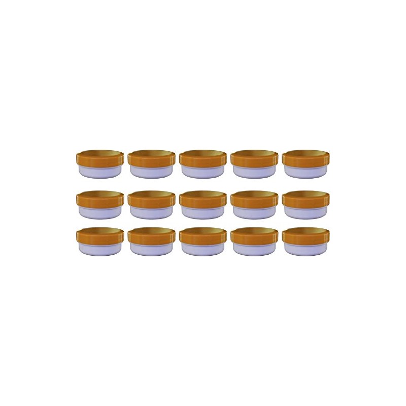 15 ointment containers, cream containers, flat ointment jar, 12 ml