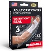 100% Waterproof Cast Covers for Shower Arm - Tight Seal