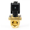 U.S. Solid 3/4 Inch Solenoid Valve - Brass DC 12