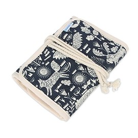 Teamoy Crochet Hooks Case for Knitting Needles, Crochet Hooks-with Crocket Project Accessories Compartments, Best Travel Case (Animal World)-(No Accessories Included)