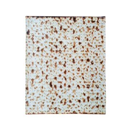 KosherCrazy Throw Blanket, Novelty Jewish Blanket Funny, Comfortable, Soft and Cozy for Adult or Children (Passover Matzah)