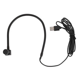 2MP USB Center Webcam, 1080P FHD Middle Screen Webcam, Fixed Focus Conference Camera with 3.6mm Lens, Support Sound Output, for PC Laptop