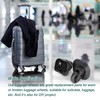Ech.Apr 2Pcs Luggage Wheels Replacement, Plastic Luggage Suitcase Replacement Wheels,