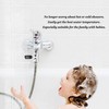 Bmocoen LED Display Shower Thermometer, Water Flow Self-Generating Shower Temperature