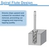 sourcing map Spiral Flute Thread Taps M7 x 1 H2