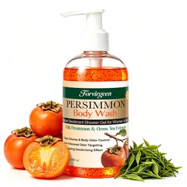 Persimmon Body Wash for Body Odor Control with Persimmon & Green Tea