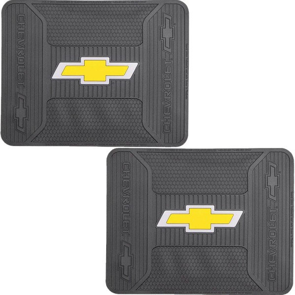Plasticolor New 2pc Chevy Bowtie Elite Logo Back / Rear