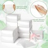 Colarr 1000 Pcs Disposable Hand Towels Bulk Linen Feel Paper